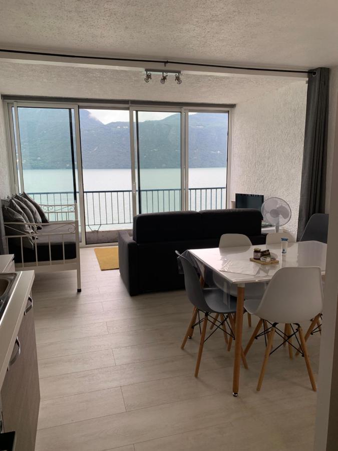 Le Lamartine, Vue Magnifique Face Au Lac Du Bourget Aix-les-Bains Exterior foto