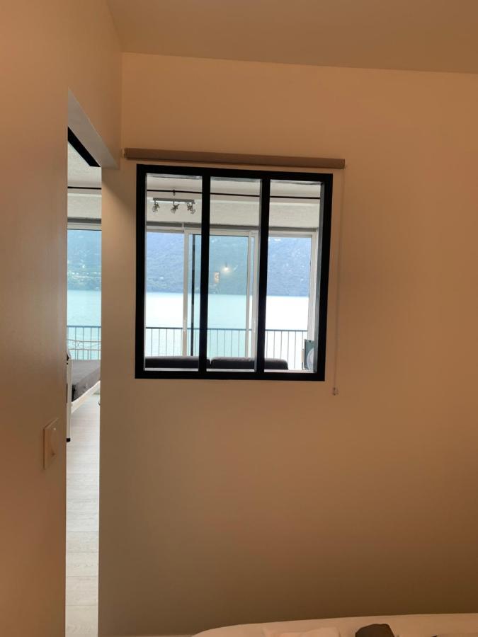 Le Lamartine, Vue Magnifique Face Au Lac Du Bourget Aix-les-Bains Exterior foto
